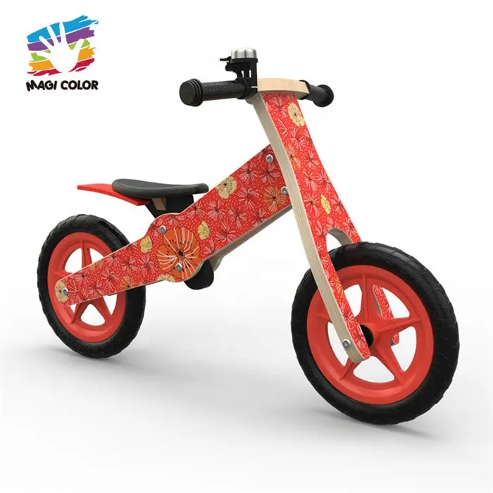 จักรยานทรงตัวทำจากไม้2ล้อ W16C269ของเล่นที่เหยียบได้สำหรับเด็กปฐมวัย