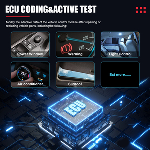 Ancel DS600 OBD2 Automotive Diagnostic เครื่องมือ ECU Coding Active Test DPF TPMS IMMO รีเซ็ตอัตโนมัติเครื่องสแกนเนอร์ OBD 2เครื่องมือวินิจฉัยรถยนต์ - Product Image 5