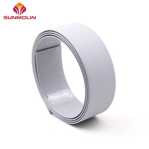 定制纹理光滑哑光灰色Tpu防水织带聚氯乙烯涂层表带 - Product Image 3
