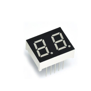 HOUKEM 4021 BW 10 Pins White Anode 0.4&quot; Dual Digit Led 7 <strong>Segment</strong> <strong>Seven</strong> <strong>Segment</strong> <strong>Display</strong> Led - Product Image 3