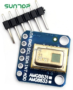 AMG8833 88 sensore per termocamera IR Breakout Imager Array modulo sensore di temperatura Grid-Eye 8x8 Array di moduli per fotocamera a infrarossi