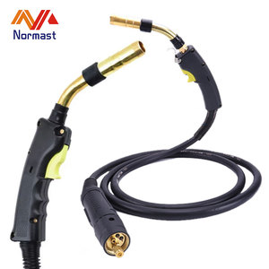 Mỏ hàn MIG MAG BND 200A làm mát bằng khí, súng hàn công nghiệp, cáp 3M 5M, đầu nối <span class=keywords><strong>Euro</strong></span>, ít bắn tung tóe, hàn nhôm thép - Product Image 1