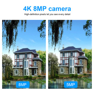 Anxinshi-Cámara de ojo de pez 1080P HD, minicámara de seguridad inteligente de 8MP, vista panorámica de 360 grados, oculta - Product Image 2