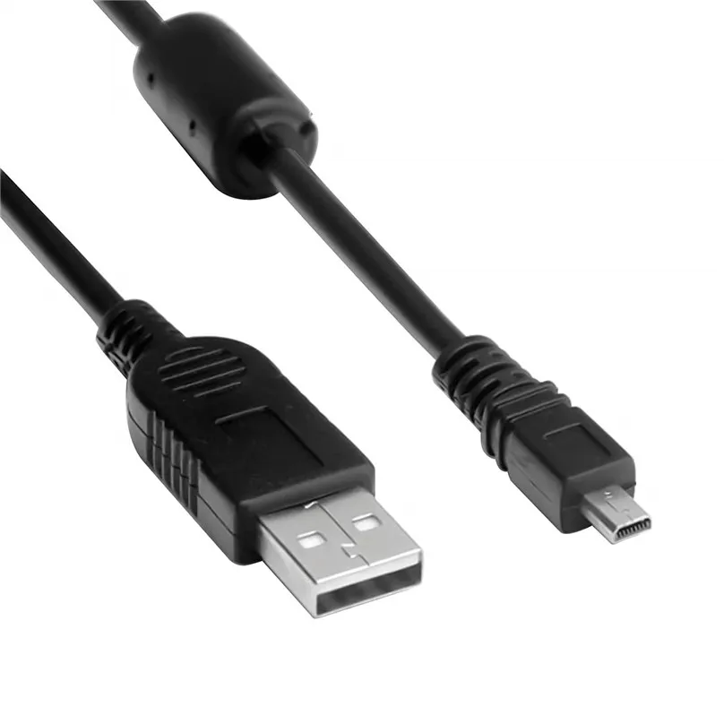 UC-E6 USB mini-B phổ kỹ thuật số máy ảnh dữ liệu chuyển dây 8 Pin máy ảnh USB Power Charger Cable Đối với Nikon Sony Olympus pentaxi