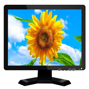 Monitor de ordenador de escritorio con pantalla LED LVDS de 19 pulgadas, 1280x1024, imagen de 19 pulgadas, espejo de marcha atrás, Monitor de teleprompter con RCA - Product Image 1