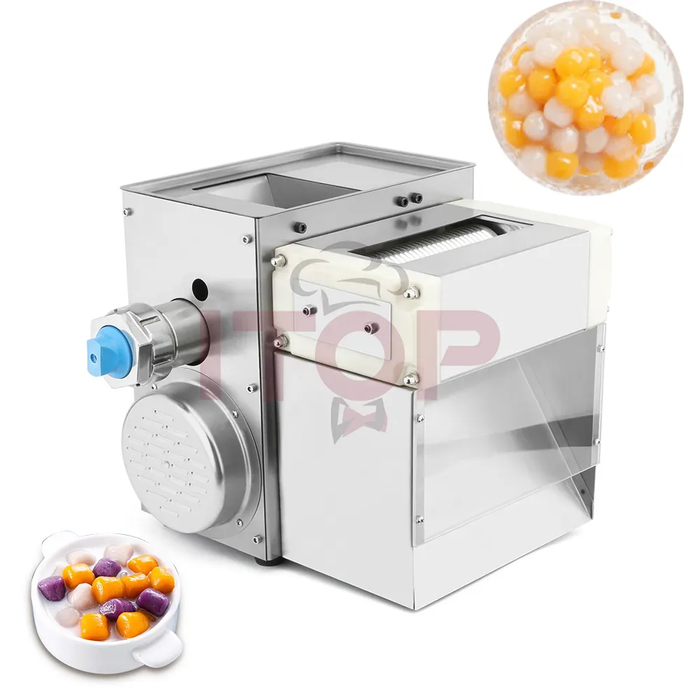 Itop sanayi tapyoka inci topu tam otomatik bal hap yapma makinesi popüler gıda tapyoka topu eski yuvarlama makinesi
