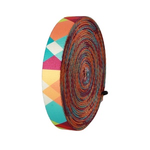 Gacent Webbing Manufacturer Cheap Price <strong>Custom</strong> Print LOGO Recycled PP Polyester Nylon Webbing Strap for Pet Leash &amp; Lanyard - Product Image 2
