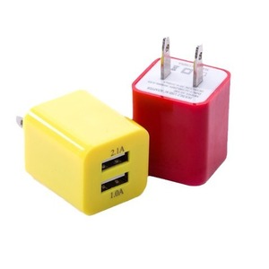 Big Green <span class=keywords><strong>Dot</strong></span> האיחוד האירופי ארה""ב מטען USB מטען טלפון נייד USB ירוק <span class=keywords><strong>Dot</strong></span> ראש טעינה כפול יציאה 1A צבע כפול יציאת U ראש טעינה