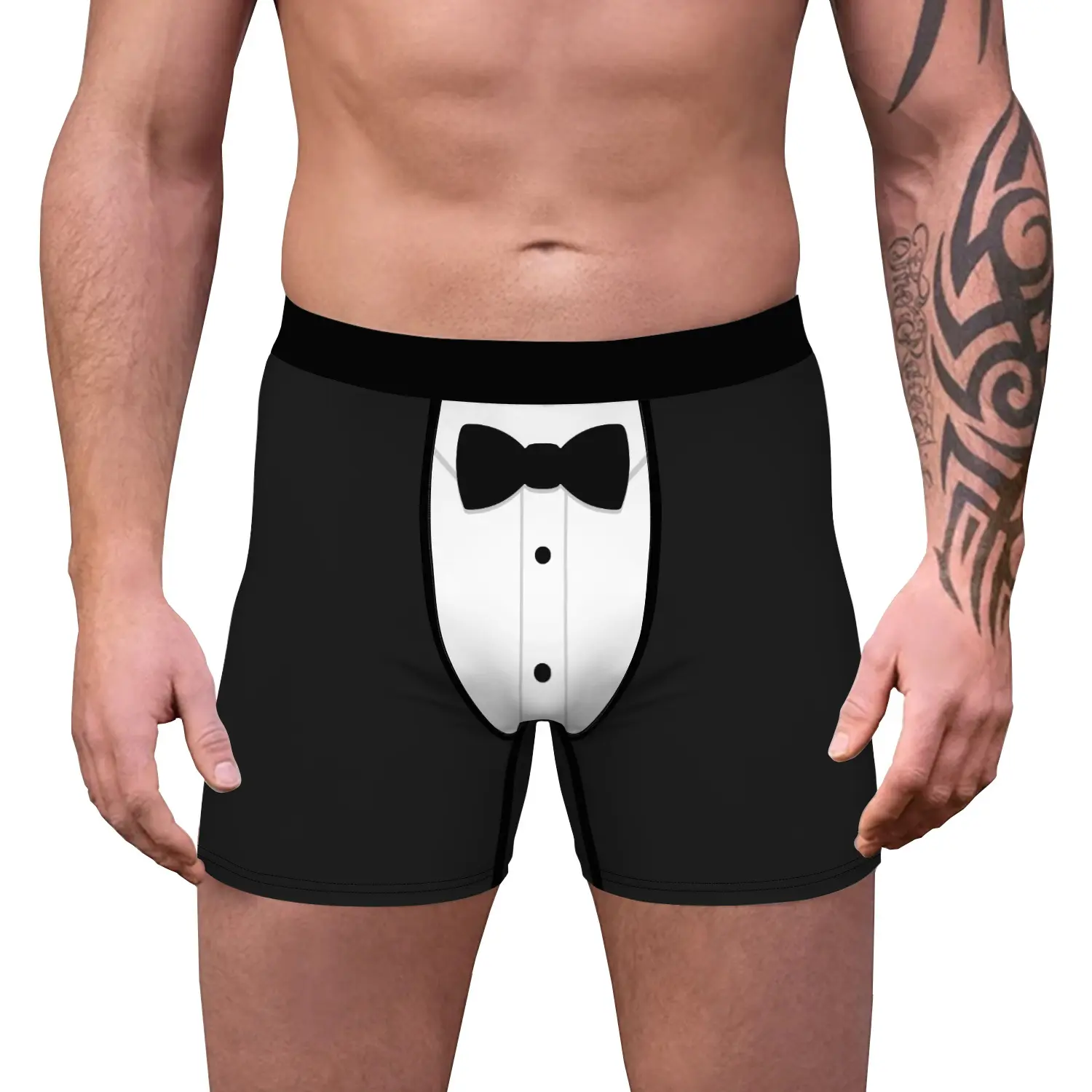 MBB-1 impression Numérique hommes respirant slips et stériles Smoking boxer