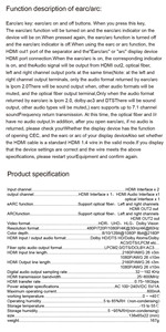 Support Customization <strong>hdmi</strong> <strong>Switch</strong> <strong>2</strong> <strong>Inputs</strong> <strong>1</strong> <strong>Output</strong> 7.1ch Audio Extractor <strong>hdmi</strong> Audio Extractor with <strong>hdmi</strong> Earc - Product Image 6