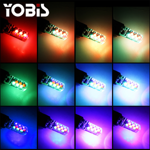 Colorful T10 COB <strong>LED</strong> Bulb 12V New Retrofit Vehicle Light for Car Wide Usage - Product Image 5