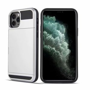 时尚推拉卡包防震设计师手机外壳配件手机外壳适用于Iphone 7 11 13 15 14 Pro Max