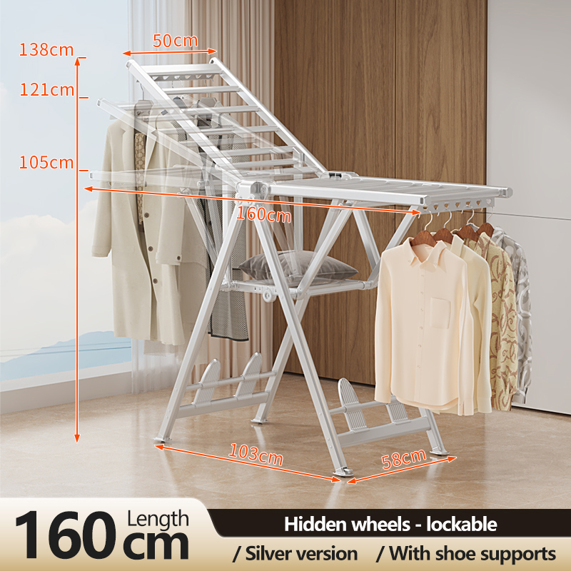 160 - Blanco - Ruedas Ocultas