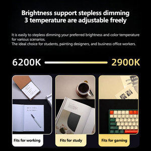 Northland Curved Pick up Sound <strong>Computer</strong> <strong>Games</strong> Gamer Gaming Desk Top <strong>Computer</strong> Light Lamp Monitor Screen Bar for Yeelight - Product Image 5