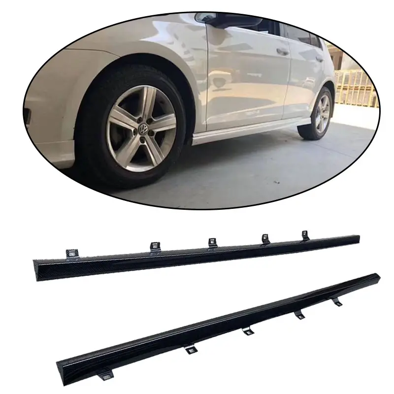 Body Kit Auto Bumper Voor Golf 7/7.5 Koolstofvezel Voorkant Lip Rokken Extensions Lip Spoiler Kin