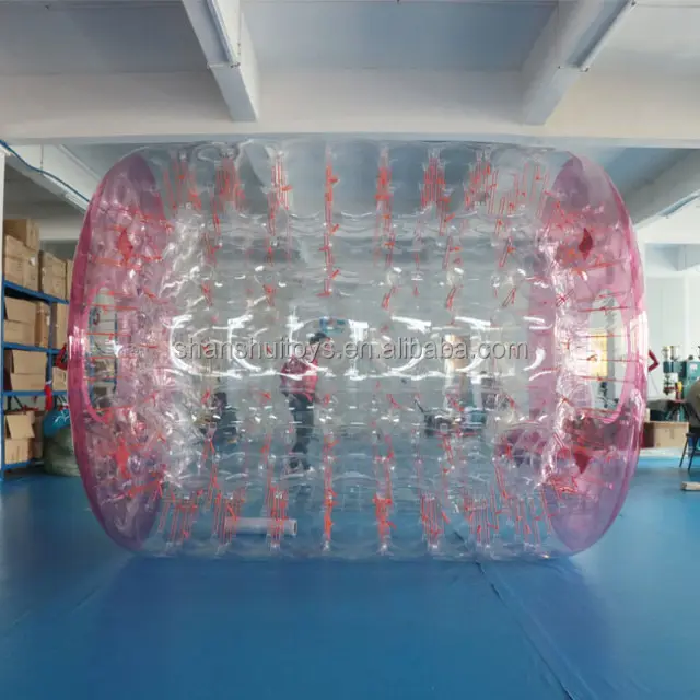 Su misura sfera di rullo dell'acqua gonfiabile giochi d'acqua gigante attrezzature da gioco di acqua per la vendita