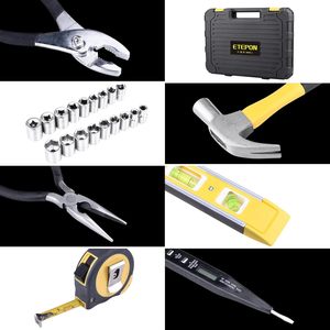 ストレージケース付きプロフェッショナル78pcオールインワンツールキット-002 - Product Image 2