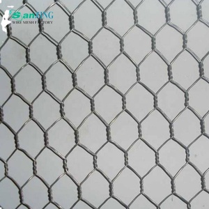 Trappola per gattoni esagonale rete metallica in rete di pollo strizzatura rete con bordo morbido foro esagonale tessitura filo rivestito in PVC o zincato - Product Image 3