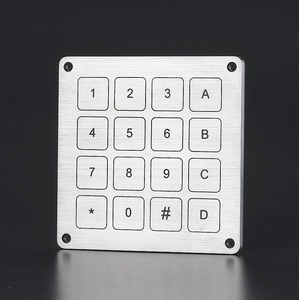 IP68 più economico impermeabile Piezo tastiera numerica con 12 numeri chiave - Product Image 2