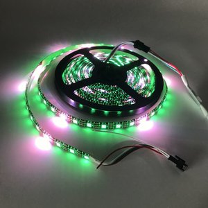 DC5V 5m WS2812B WS2812 Led Streifen 30/60 leds/m 2812 Programmierbare Einzeln Adressierbaren Smart RGB Volle farbe Led pixel Streifen - Product Image 5