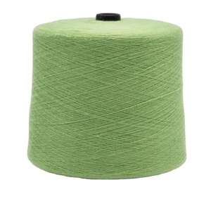 Bán buôn 30S 100% Spun Polyester đầy màu sắc 30/1 Spun DOPE nhuộm sợi cho vớ - Product Image 4