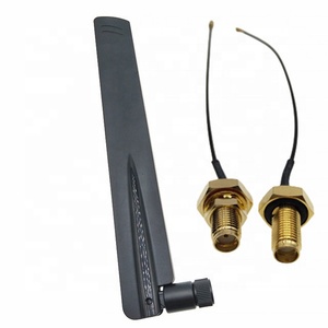 RY 7dBi 2.4GHz ve 5GHz 5.8GHz Dual Band yüksek kazanç SMA döner yedek anten WLAN için - Product Image 2