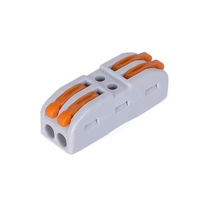 Conector de cable de terminal rápido de 2 entradas y 2 salidas, conector paralelo, rígido-flexible, color monocromático, de 2 entradas y 2 salidas - Product Image 4