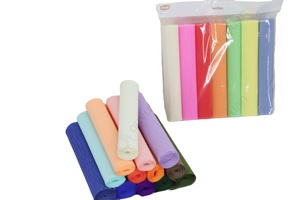 Sanat, el sanatları ve parti dekor için renk krep yaprak kağıt - Product Image 4