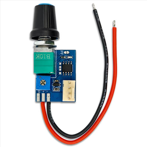 DC12V Single Channel <strong>PWM</strong> Fan Control Module Speed <strong>Controller</strong> with Wire and Switch 4-pin Low Power - Product Image 3
