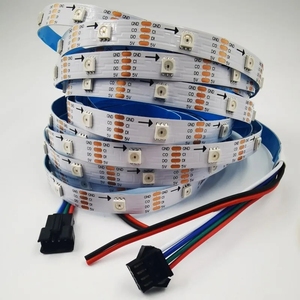 1M/5M SK9822 LED-Licht leiste RGB DC5V Ähnliche APA102 30/60/144LED/M Dual-Signal übertragung einzeln individuell adressierbar - Product Image 4