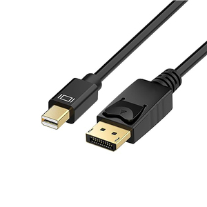 Hoạt Động <span class=keywords><strong>Mini</strong></span> Dp Để Dp Mạ Vàng PVC Áo Khoác 4K 3D Âm Thanh/Video Eyefinity Đa-Màn Hình Cho 1.2 Adapter Cable Đối Với HDTV - Product Image 3