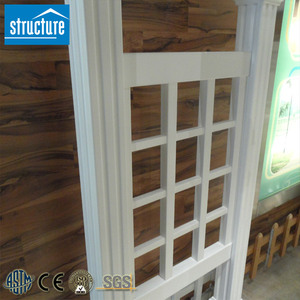 Pérgola de jardín de PVC para exteriores moderna con techo de persiana impermeable madera tratada a presión tipo natural pabellón <span class=keywords><strong>Gazebo</strong></span> y pérgola - Product Image 3