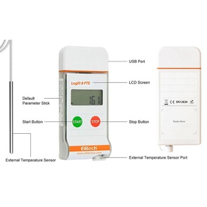 CE <strong>External</strong> <strong>Sensor</strong> LogEt 8 PTE <strong>Temperature</strong> <strong>Data</strong> Recorder Multi Use Elitech Low <strong>Temperature</strong> Monitoring <strong>Data</strong> <strong>Logger</strong> - Product Image 3