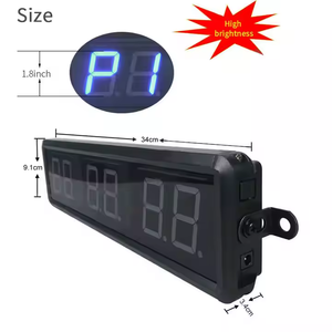 1,8 Zoll Indoor Home Gym LED Digital Countdown Intervall Sport Timer Fernbedienung RC Stoppuhr 6-stellige Trainings uhr für - Product Image 2
