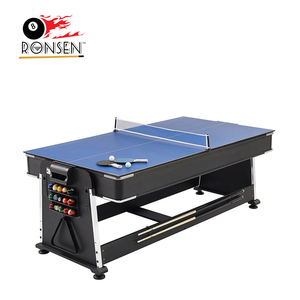4 in 1 <strong>Multi</strong> <strong>Games</strong> <strong>Table</strong> Include Billiard Pool, Air Hockey <strong>Table</strong>,<strong>Table</strong> Tennis <strong>Table</strong> <strong>with</strong> Dining Top - Product Image 4