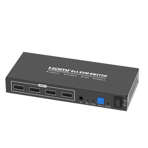Conmutador KVM SYONG HDMI 2,0 con 3 puertos USB 2,0 4K60Hz para 2 ordenadores que comparten 1 Monitor teclado ratón con controlador - Product Image 1