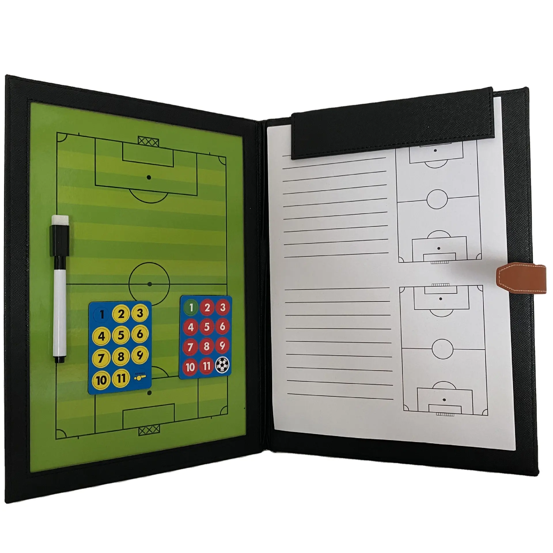 Personalização Futebol Magnetic Coaching Board Futebol Tactical Board com caneta