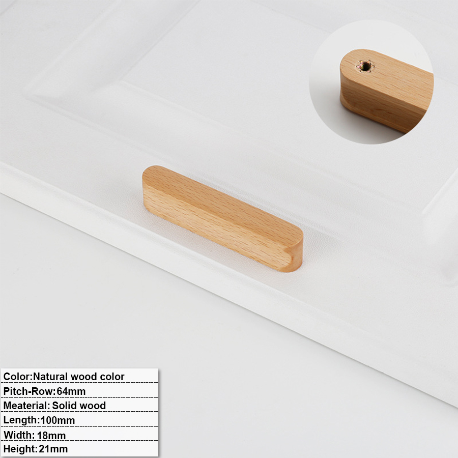 Distance des trous Couleur bois naturel-CY-FH-W5011 - 64mm