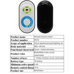 Customized Logo Wireless Controller RGB Touch <strong>Sensor</strong> Remote Controller LED Light Strip RGB Remote RF <strong>Control</strong> - Product Image 6
