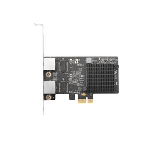 2.5 gbase-t千兆网络适配器，带双2500Mbps 2端口RJ45 PCIe 1x网卡2500mbps realtek 8125b，用于桌面服务器游戏