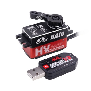 AGFRC SA19 19KG 0,073sec basso profilo 360 gradi servomotore programmabile senza spazzole intelligente Winch impermeabile Servo per auto Robot RC - Product Image 3
