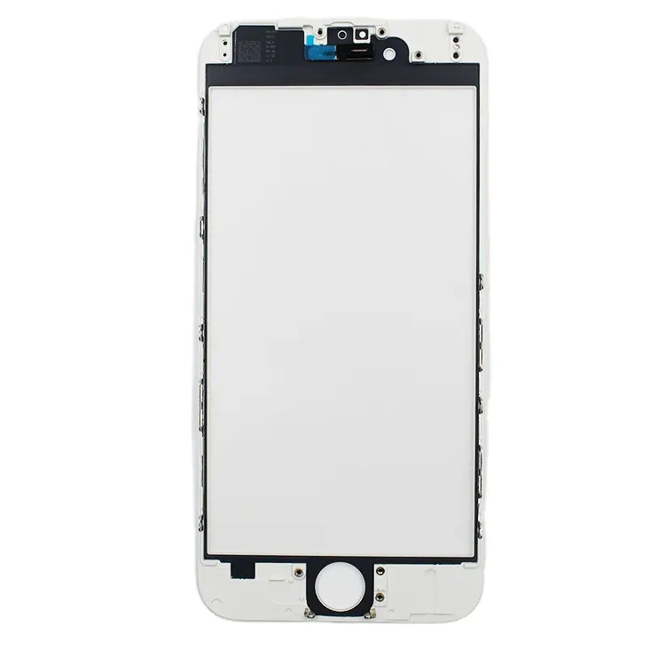 KINGMAX piastra tattile per telefono cellulare cornice per pressa all'ingrosso + vetro + OCA colla per riparazione Lcd per IPhone 6 X Touch Screen Oca ricondizionato