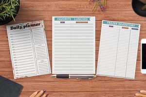 Bloc de notas de agenda semanal con hojas rasgadas personalizadas, organizador de seguimiento de objetivos para agenda diaria - Product Image 6