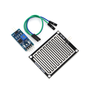 Taidacent 3.3-5V Raindrops Weather Humidity Module Capacitive <strong>Rain</strong> Drop Detection <strong>Sensor</strong> - Product Image 1