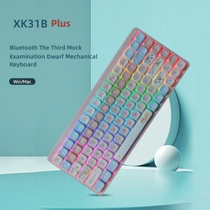 Tastiera XK31B Plus 75% compatibile con Windows e sistema Mac Gateron interruttore basso profilo Wireless tastiera meccanica - Product Image 4