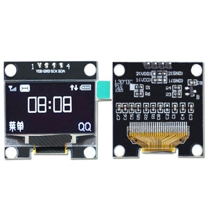 IIC Serien Weiß OLED Display Modul 1,3 zoll 128X64 I2C SSD1306 12864 LCD Screen Board VDD GND SCK SDA für arduino Schwarz