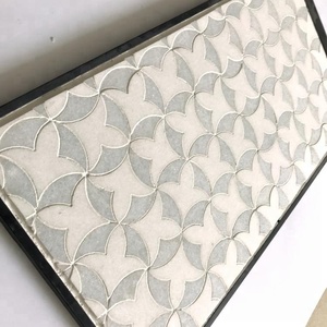 Kích Thước Lớn Thassos Trắng Mix Màu Xám Gạch <span class=keywords><strong>Mosaic</strong></span> Đá Cẩm Thạch Hình Chữ Nhật Hình Dạng Gạch <span class=keywords><strong>Mosaic</strong></span> Cho Nhà/Biệt Thự/Khách Sạn Tường Và Sàn Trang Trí Nội Thất - Product Image 6