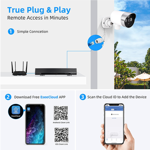 Poe Ip <strong>Security</strong> Camera <strong>System</strong> 8MP Poe Ip <strong>Security</strong> Camera <strong>System</strong> 5MP IP Camera H.265 High Compression Ratio Hd Nvr Kit - Product Image 6