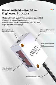 GRM-D31B05-P PNP Explosion-Proof Optical <strong>Sensor</strong> Switch Distance <strong>2</strong>-50mm <strong>Diffuse</strong> BGS <strong>Reflection</strong> Distance Background Suppression - Product Image 3
