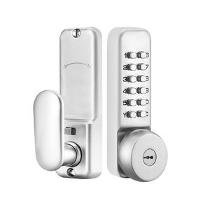 Numerischer PIN-Code Druckknopf schlüssel lose Türschloss schlösser & Schlüssel Metall tastatur IP65 Wasserdichtes mechanisches Kombination türschloss - Product Image 1